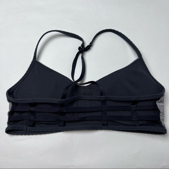 Lululemon-Hot Spell Bra-Space Dye Camo-Seal Grey Deep Coal/Deep Coal-Size 8 - Picture 8 of 16